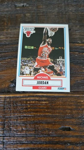 Michael Jordan 1990 Fleer Basketball #26