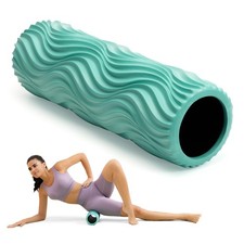 Deep Tissue Foam Roller Medium Density Massager Black
