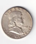 Silver 90% 1955 P Franklin Half Dollar Coin NO COMBINED SHIPPING