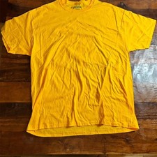 Linkin Park Hybrid Theory T-Shirt XL Yellow Graphic Band Tee