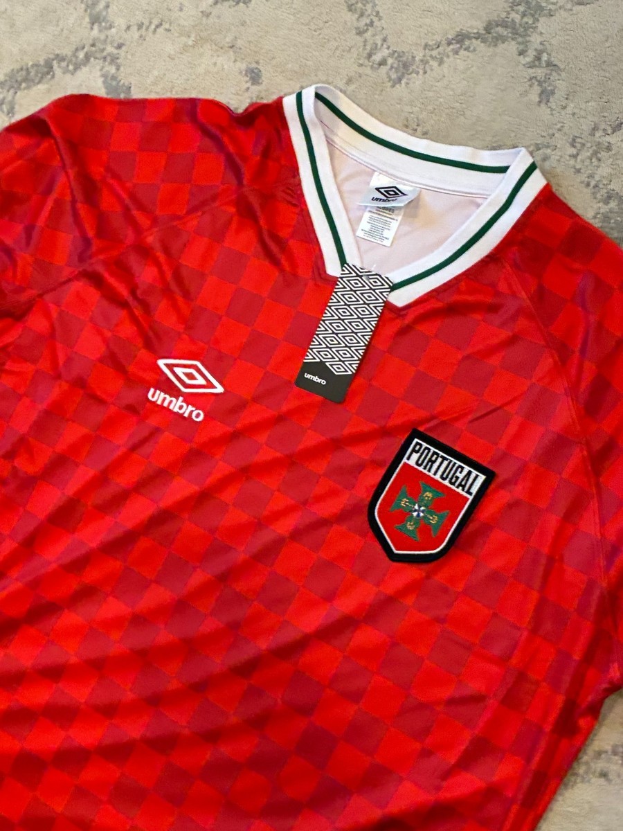 NWT Men's XL Umbro Portugal Football Club Soccer Jersey Shirt