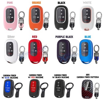 Smart Key Fob Cover Remote Case Keychain For Honda Accord Civic CRV HRV 2022-up