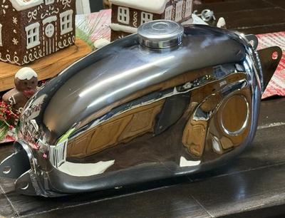 #ad #ad Hodaka Chrome Gas Tank 125 100 Combat Wombat Super Rat Squirt NoTariffs For Part $298.50