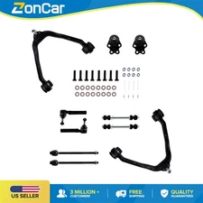 Front Suspension Kit Tie Rod Control Arms Sway Bars For Chevy Silverado 1500 New