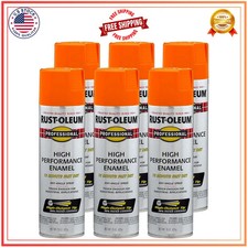 Rust-Oleum Professional High Performance Gloss Safety Orange Spray Paint