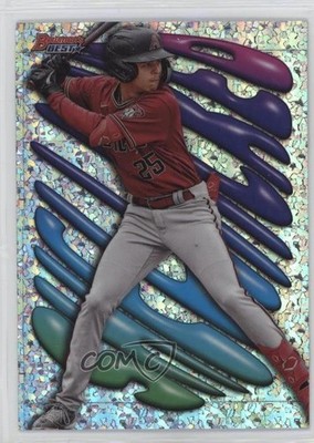 2023 Bowman's Best Shellacked Mini-Diamond Refractor Druw Jones #SH-1 1e90