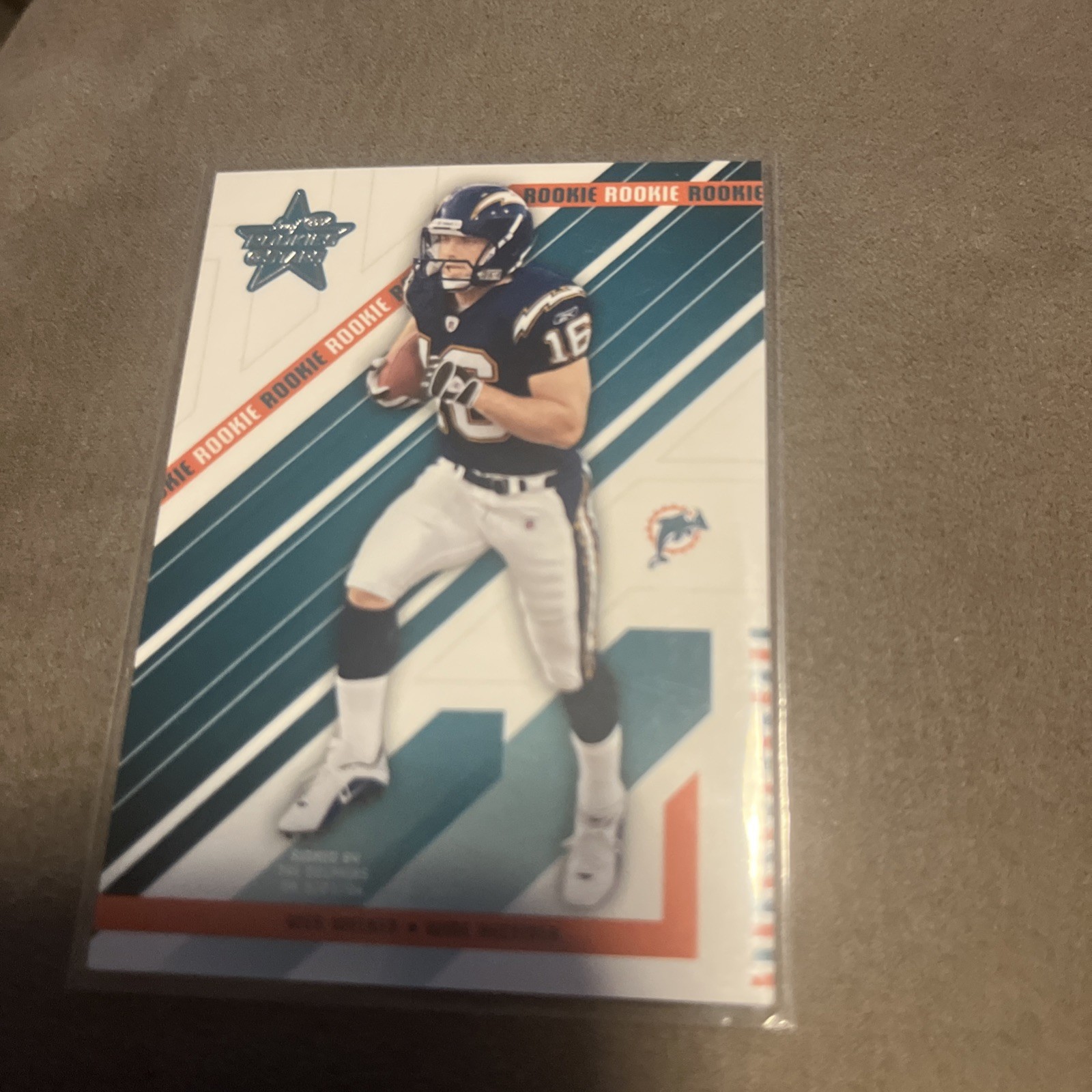 2004 Leaf Rookies & Stars - Rookie Wes Welker #185 (RC) Dolphins Patriots