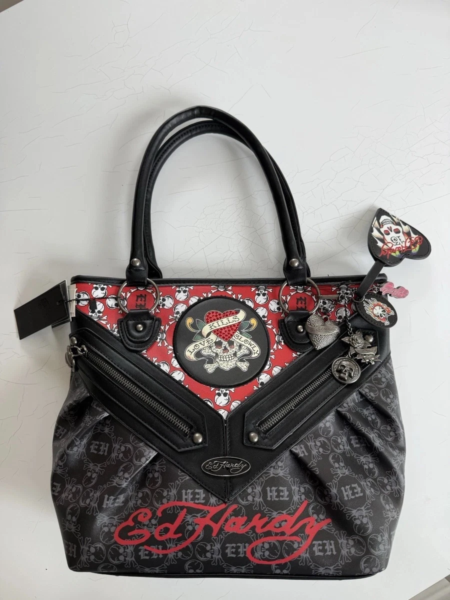 Ed Hardy Tote Skull Bags & Handbags for Women for sale | eBay