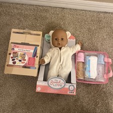 My Sweet Love Baby Doll Playset comes with bottles