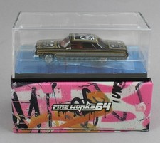 164 Fine Works 64 Black Gold Chevrolet Impala Lowrider Nib