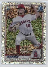 2020 Bowman Draft Chrome Sparkle Refractor Adam Seminaris #BD-163 1d0h