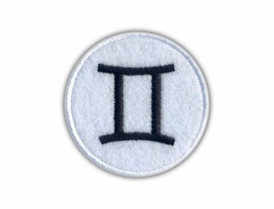 PATCHION Gemini - Bestickt Abzeichen Patch