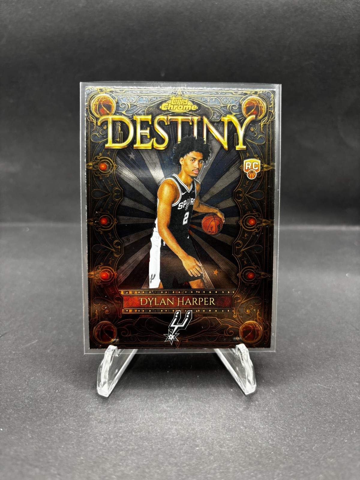 2025-26 Topps Chrome Dylan Harper Destiny RC No. D-2