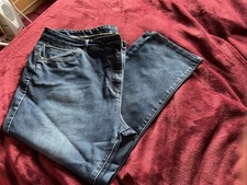 Simple Be Blue Straight Leg Jeans Size 22P