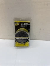 DEI Exhaust System Wrap 10119; Wrap and Tie Kit, 25 ft 2 in. Black, w/8 in. Ties