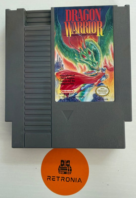 Dragon Warrior Nintendo Nes Game Cart NTSC USA Version gereinigt & getestet