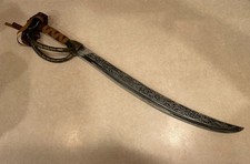 Pirate Sword Toy Prop For Costumes Plastic And Fabric Strips
