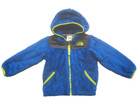 The North Face Infant Oso Fleece Jacket Hoodie Full Zip Blue 12-18 months EUC