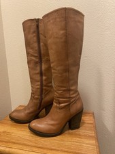 Congac Leather Women s Boots 7.5