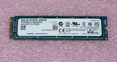 128GB Toshiba HG6 Series SSD  THNSNJ128G8NU M.2 2280 SATAIII 6Gb/s B-M-Key
