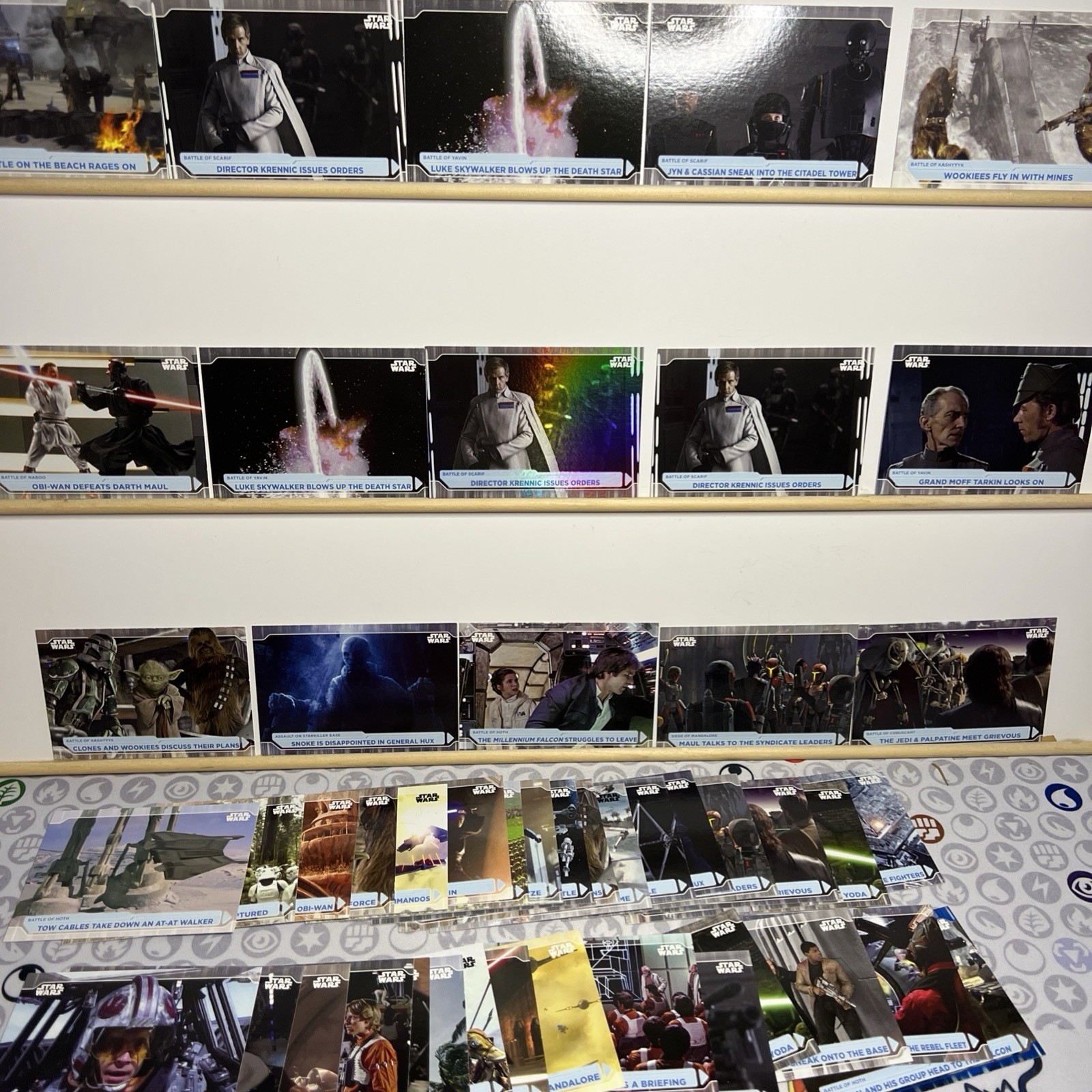 Topps Star Wars Cards (50 Card Lot!)