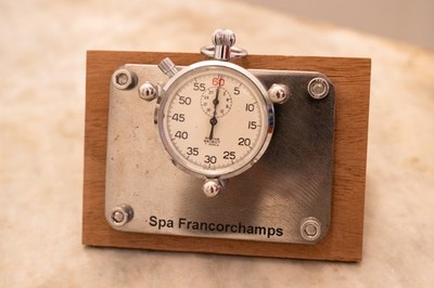 RARE VTG Racine Select Timing Device - Spa-Francorchamps - 7 Jewels - Swiss Made