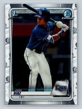 2020 Bowman #BCP-30 Jhon Diaz Chrome Prospects