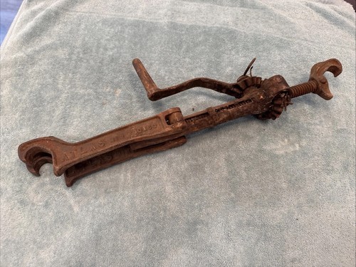 ANTIQUE Model T Balloon Tire Rim Tool Jack Spreader Harbor Benton Michigan Used