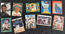( 10 ) Ken Griffey Jr. Baseball Lot with Inserts ++