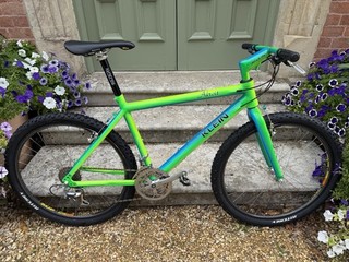 Klein Adroit Mountain Bike Size Medium In Gator supplied & sprayed by Jon Rock