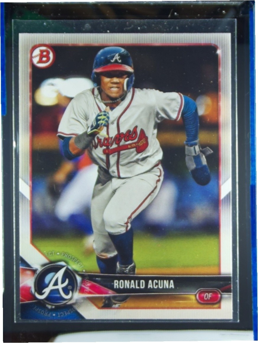 2018 Bowman Ronald Acuna #BP1 Braves Prospects
