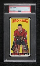 1964-65 Topps Glenn Hall #12 PSA 5 HOF 0m2