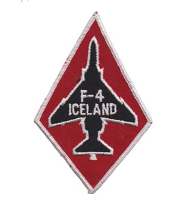 US AIR FORCE PATCH: 57th Fighter Interceptor Squadron F-4 Iceland Keflavik NAS