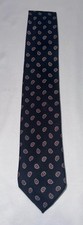 Robert Talbott Best of Class 100% Silk Neck Tie Black Red Paisley USA Made
