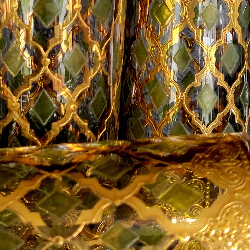 Juego de 4 vasos vintage Culver Valencia Highball Mid-Century modernos barware Foto 2 de 4