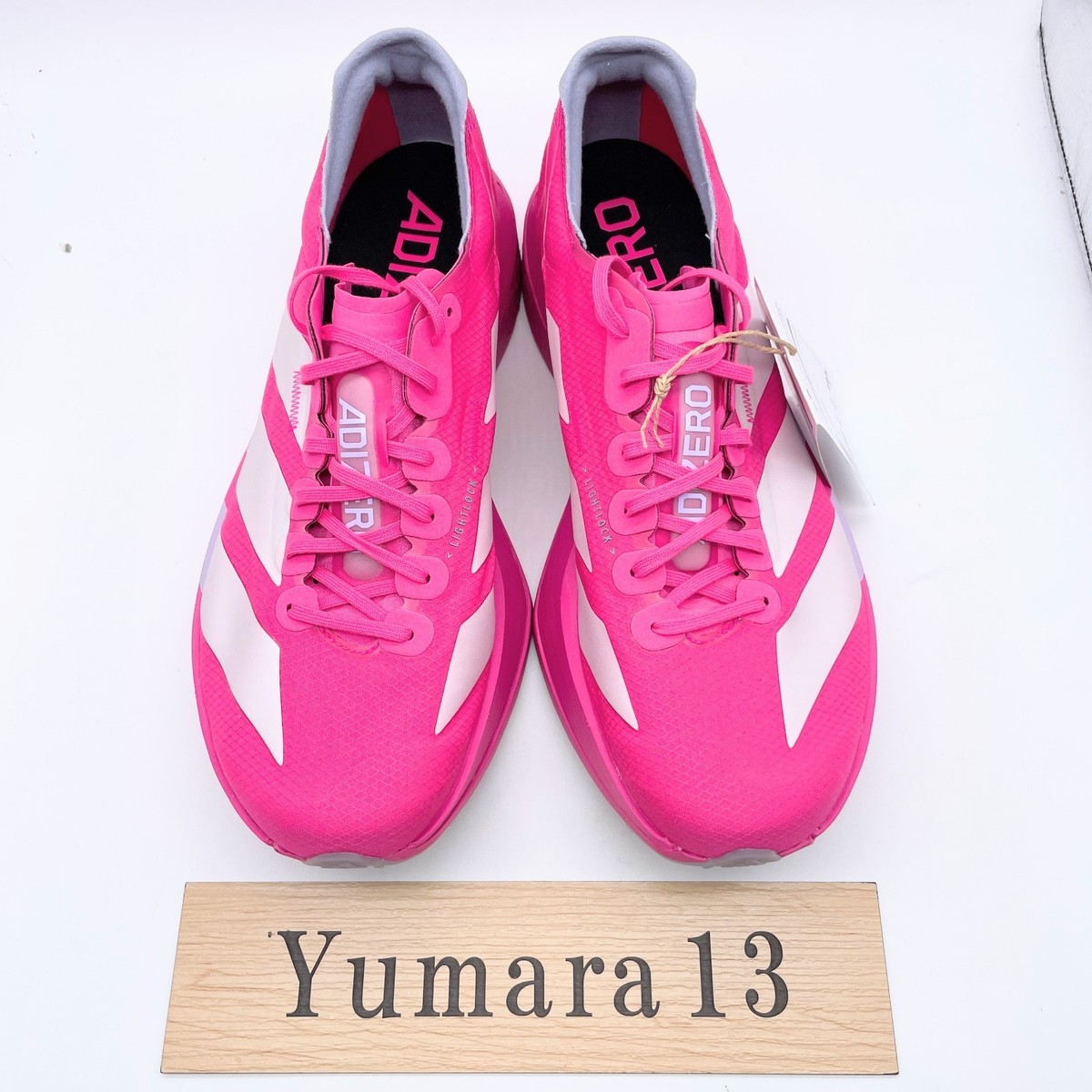 adidas Adizero Adios Pro 4 Shock Pink Zero Metallic JR1269 Men's