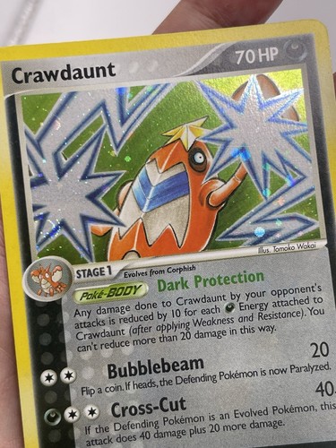 Crawdaunt 6/107 Holo 2005 EX Deoxys NEAR MINT Pokemon TCG NM - Picture 6 of 12