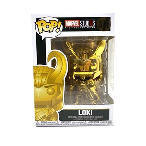 Marvel Studios 10 Years Loki by Funko Pop Gold Vinyl Figure 381 with Protector 889698334358 | eBay