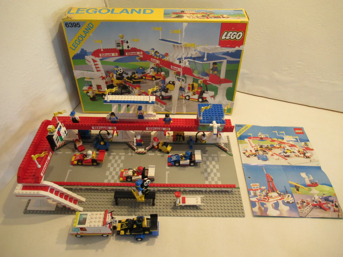 AH 1 ) Lego 6395 Victory Lap Raceway Mit OVP & BA Komplett Classic 