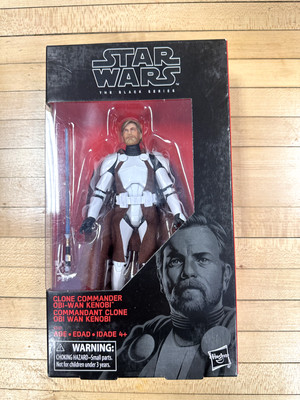 Star Wars The Black Series 6'' Clone Commander Obi-Wan (Walgreens Exclusive) NEW