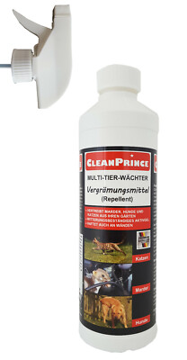Multi Tier Wächter 0,5 Liter | Anti Marder Spray Hunde Katzen Ex Stopp Marderex