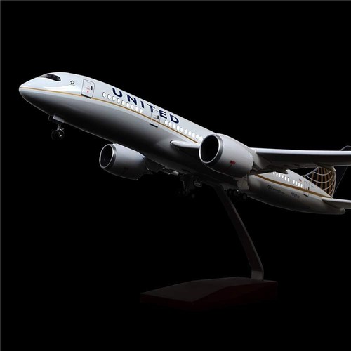 1:130 United Airlines Boeing B787 Replika Flugzeug Plane Modell Spielzeug Wohndeko - Bild 9 von 12