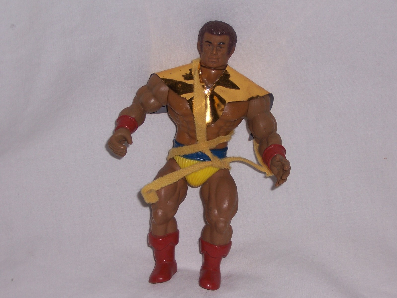 Vintage 1982 Remco Lost World of the Warlord Machiste Action Figure  With Cape