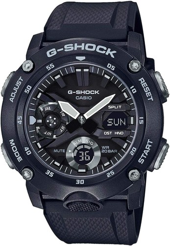 Casio G-SHOCK Orologio 20 BAR, Analogico - Digitale, Uomo, con Cinturino  Nero | eBay