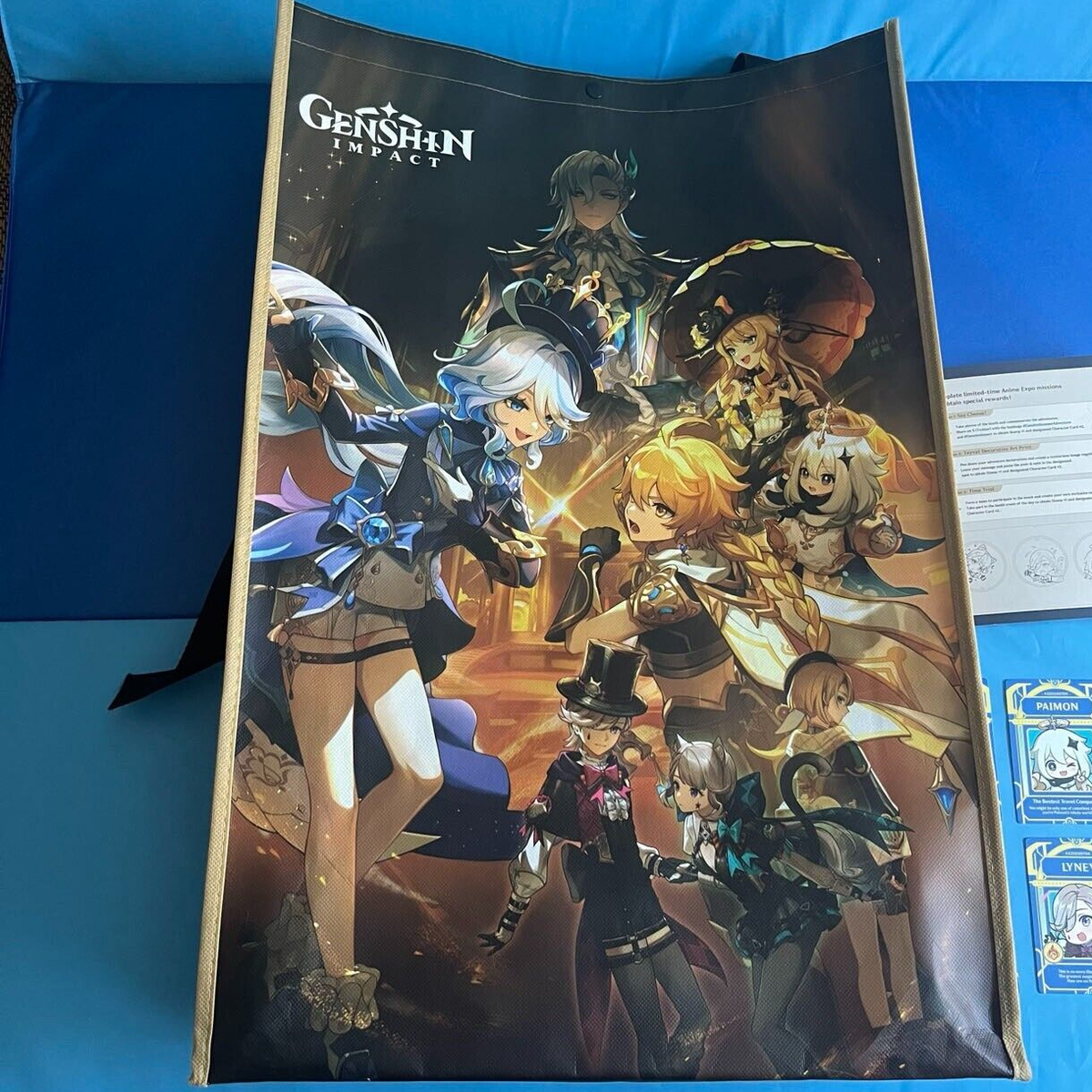 Genshin Impact Anime Expo 2024 convention bag AX Exclusive