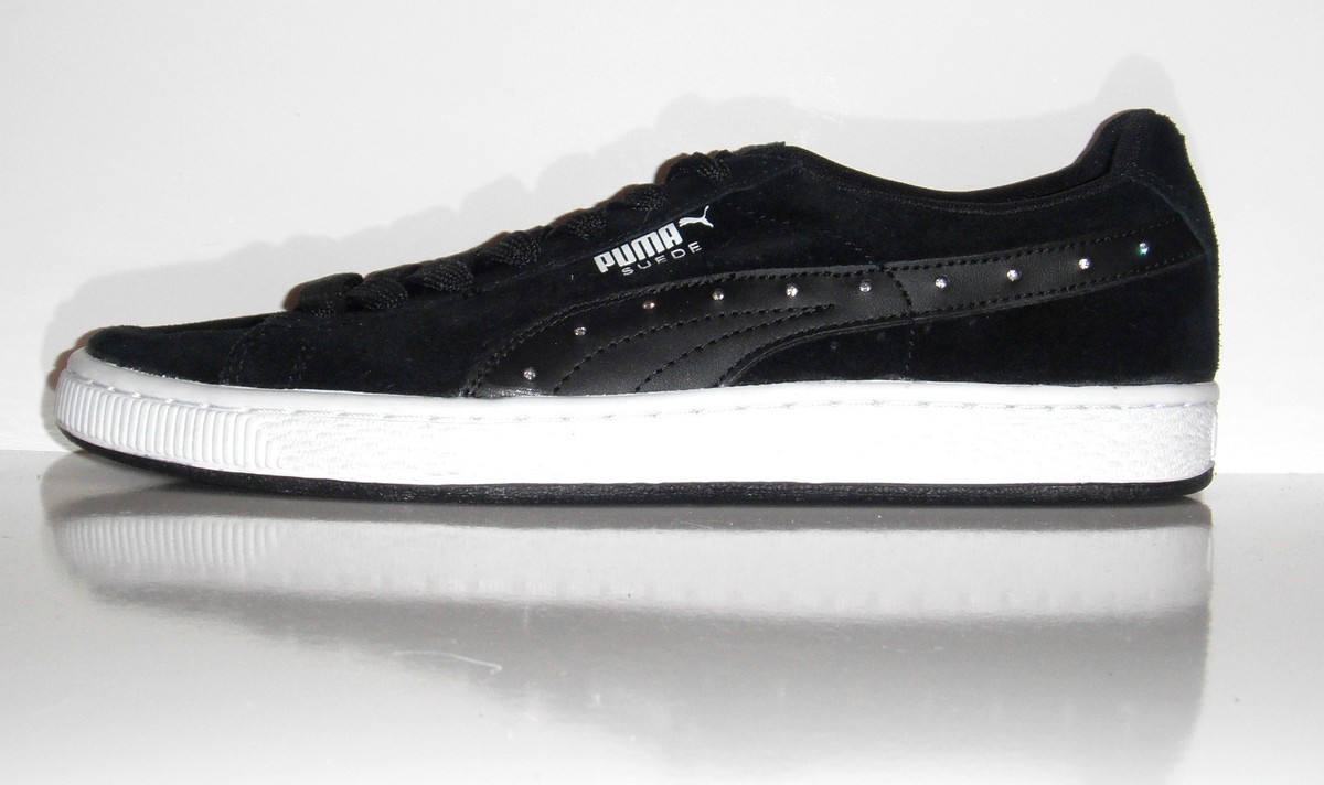 Men\'s Black Leather  PUMA Eco Ortholite Size 13 Lace Up Eyelets EUC Puma Men main image 4