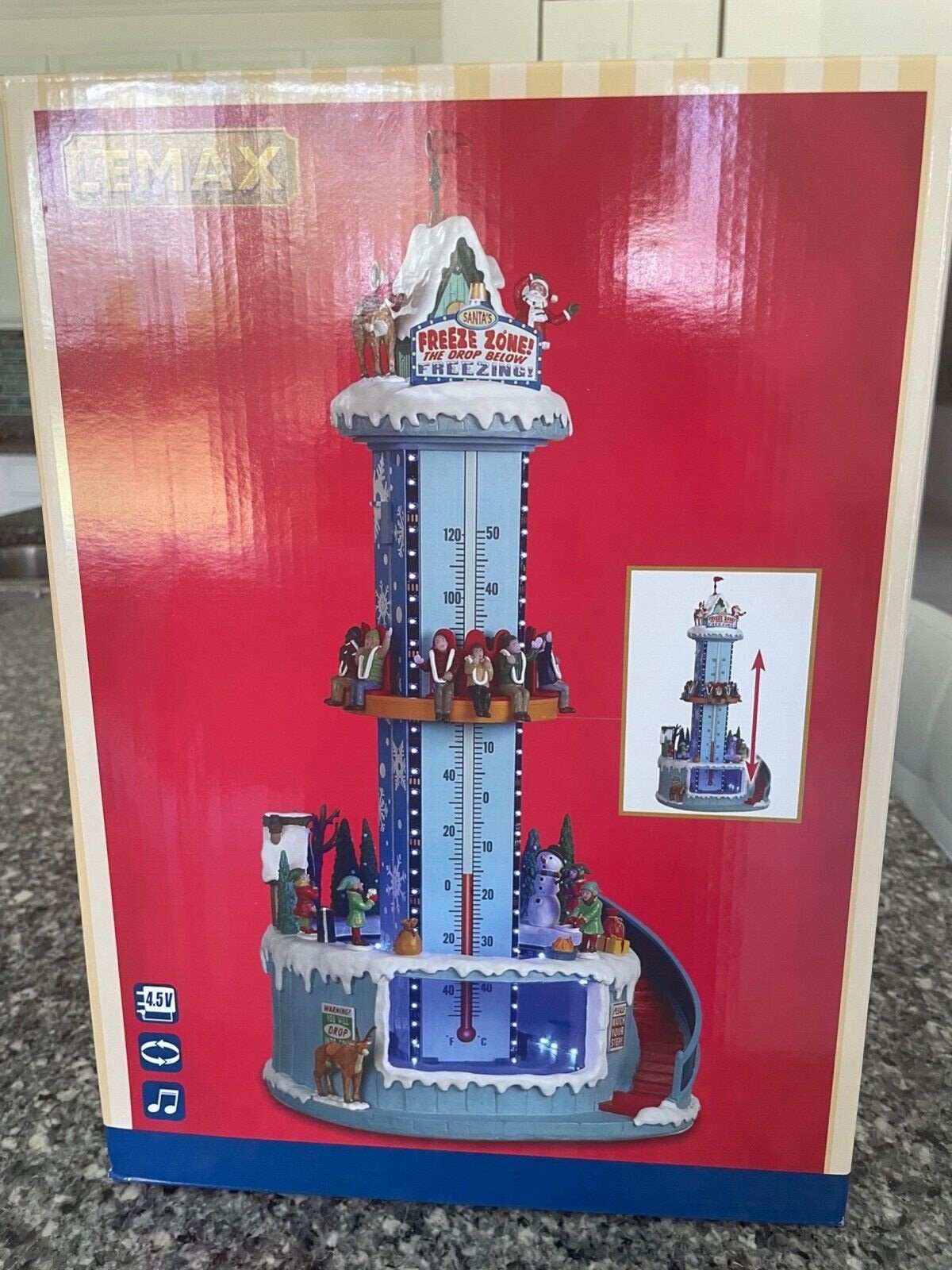 Lemax Santa's Freeze Zone 2022 Carnival Brand New Christmas Collections