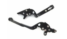 Full Black Flip Up Brake Clutch levers Pair For BMW F800R 800R F800 R 0B54 2017-