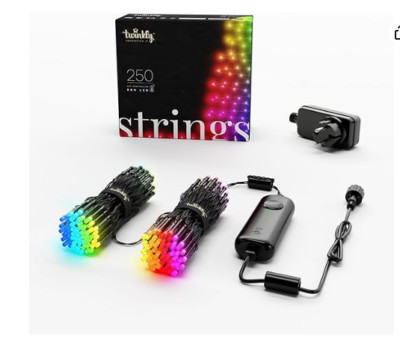 twinkly 250 led string lights 65ft