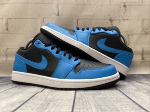 Nike Air Jordan 1 Low Reverse Blue Black Blue Size 410 Men S Size 8 5 New Ebay